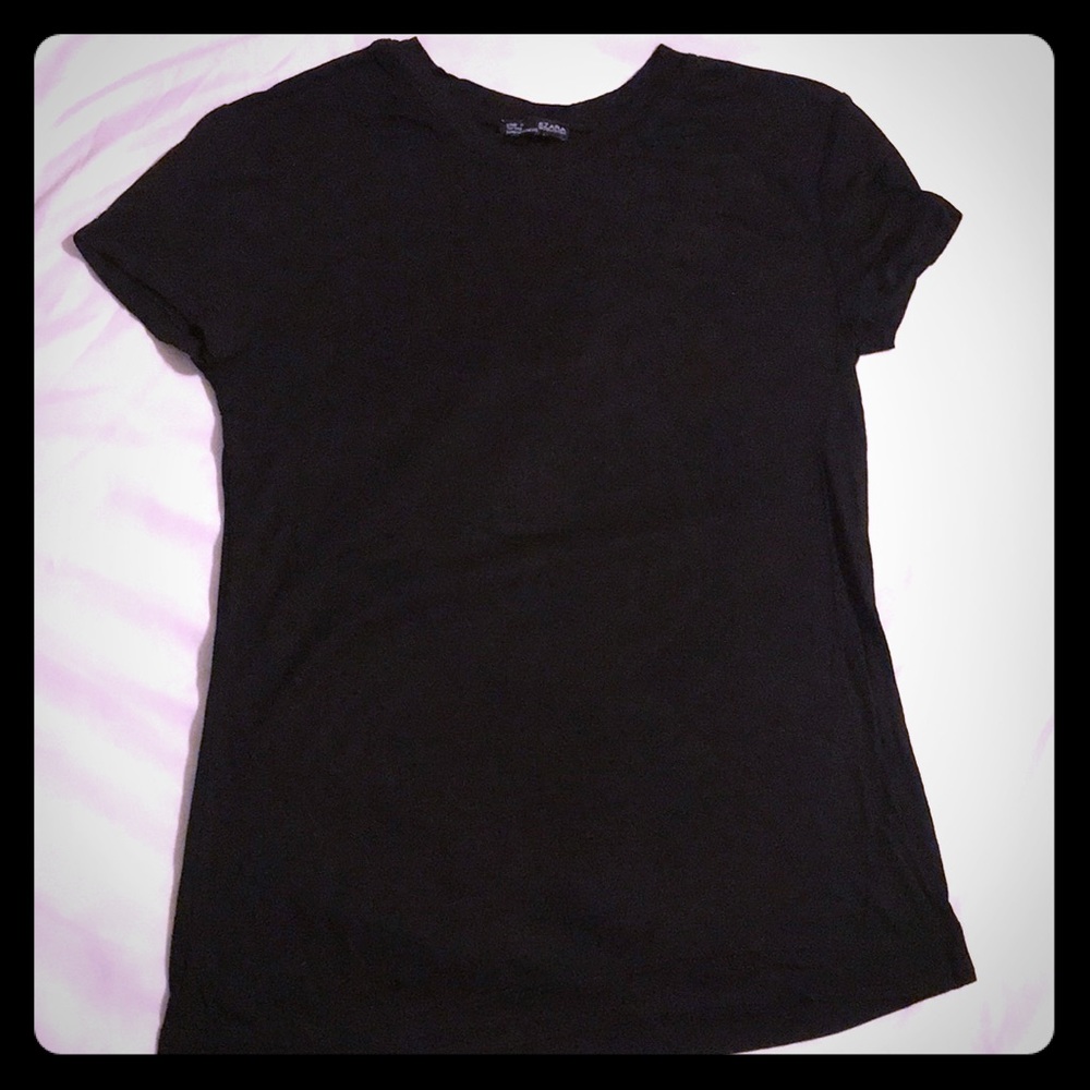 Black Zara tee
